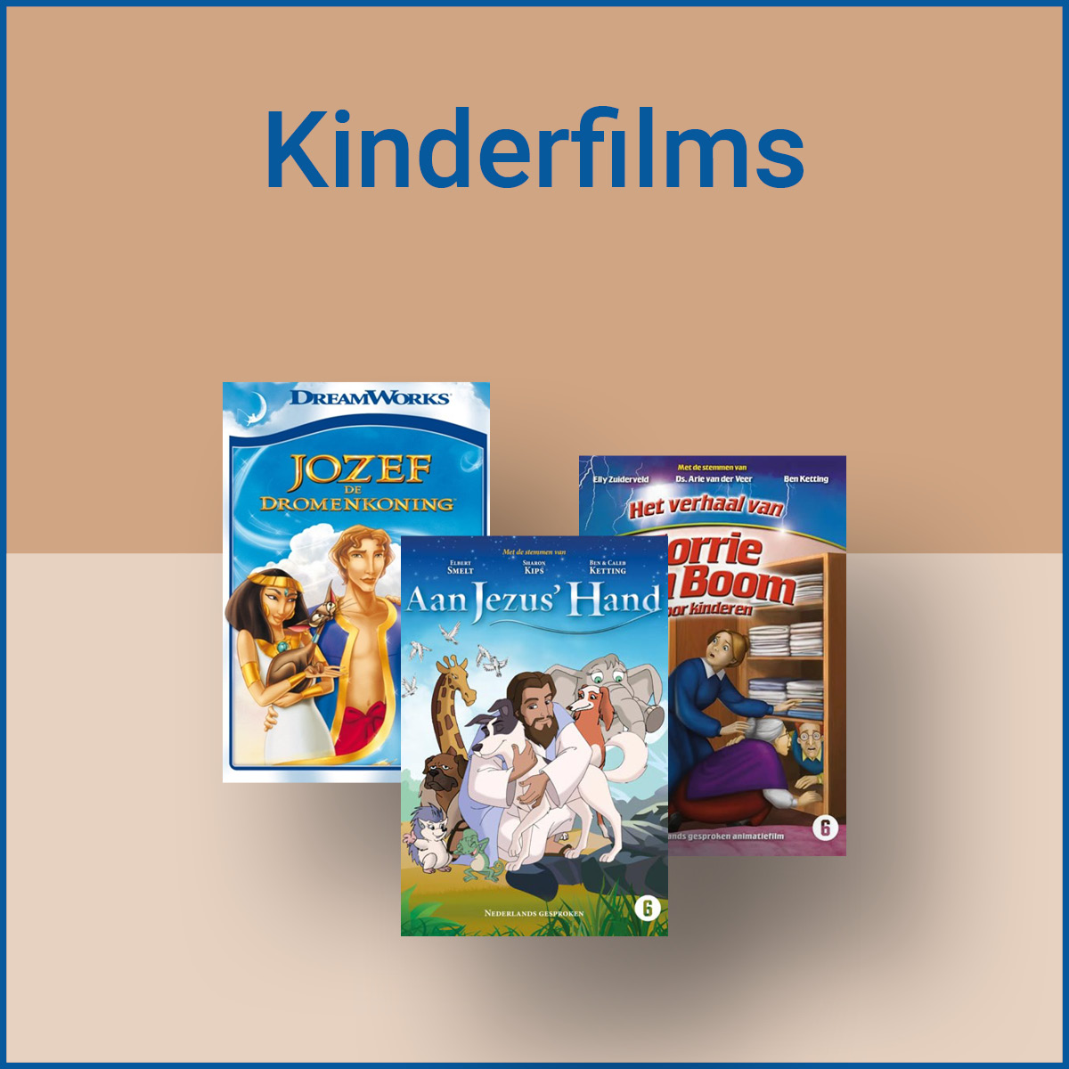 Christelijke kinderfilms koop je bij CLC Boeken en Muziek